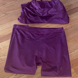 Fabletics Capri and Yoga Tank Set. Size XXL